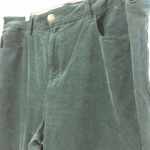 Green Corduroy Jegging